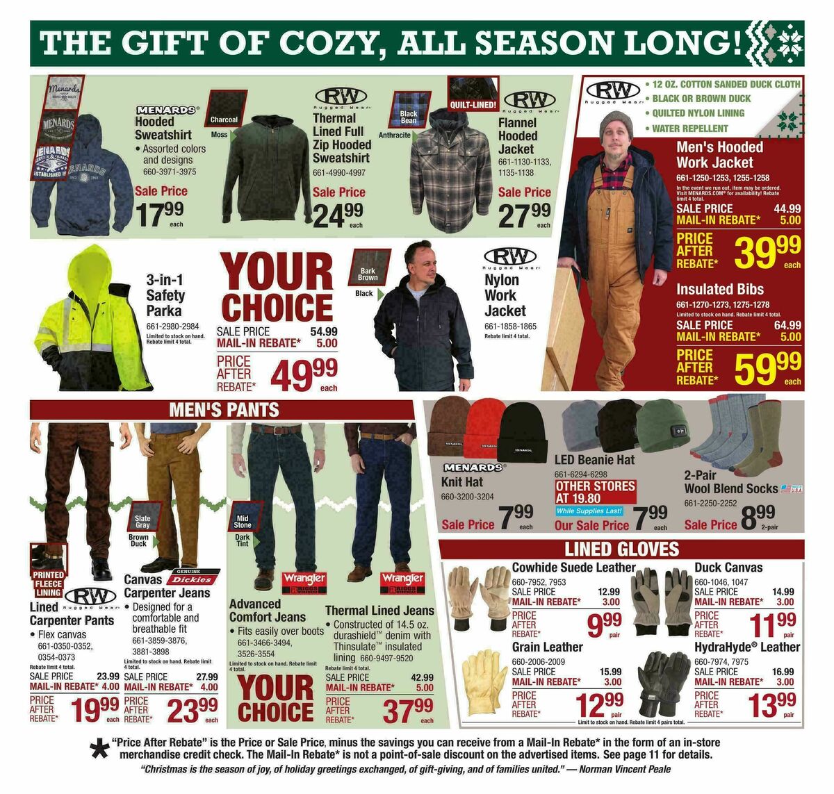 Menards Magic of Christmas Sale Weekly Ad from December 10