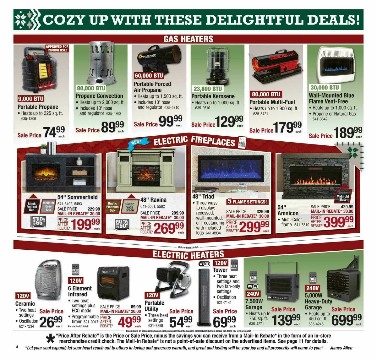 Menards Magic of Christmas Sale Weekly Ad from December 10