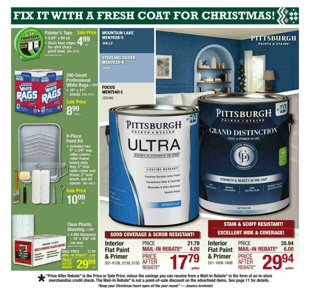 Menards Magic of Christmas Sale Weekly Ad from December 10