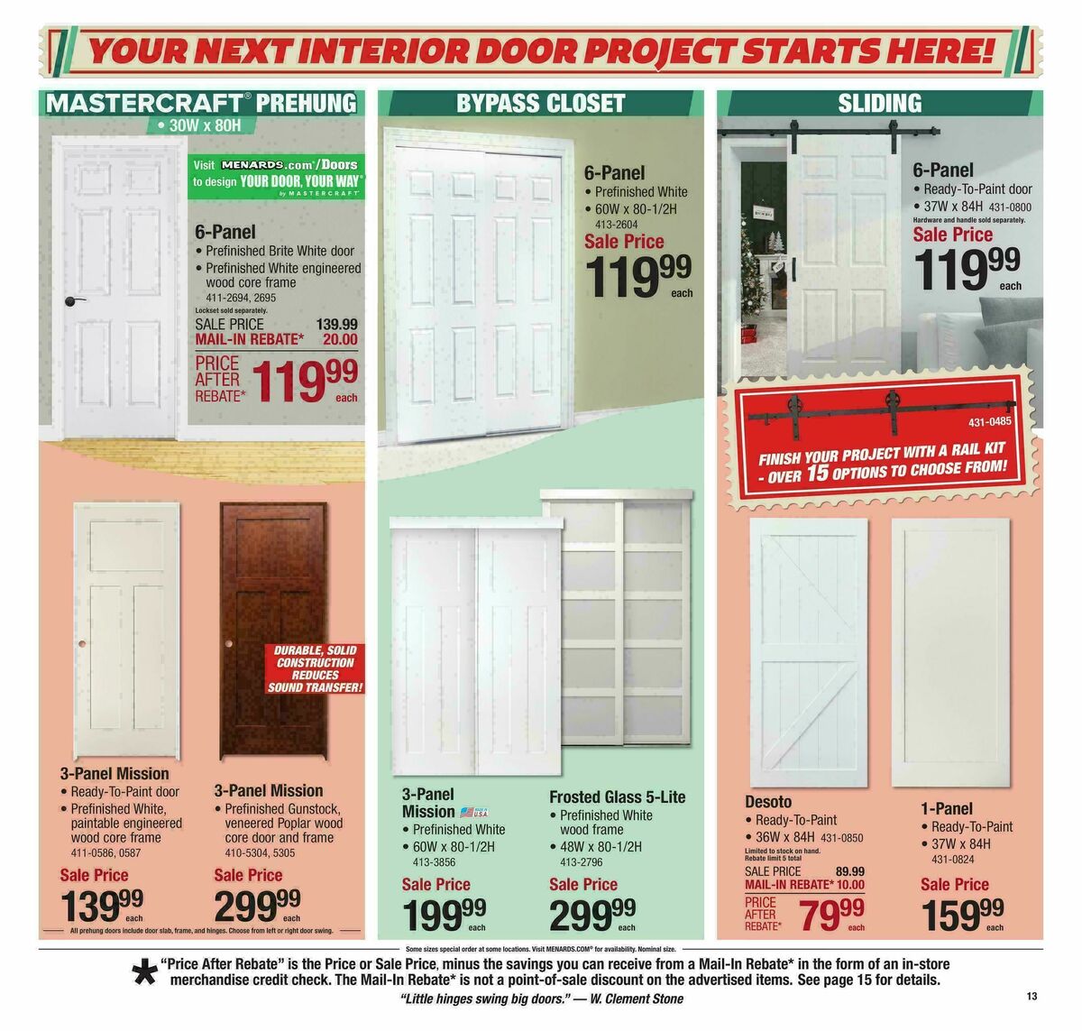 Menards Last Minute Christmas Gifts & Projects Sale Weekly Ad from December 17