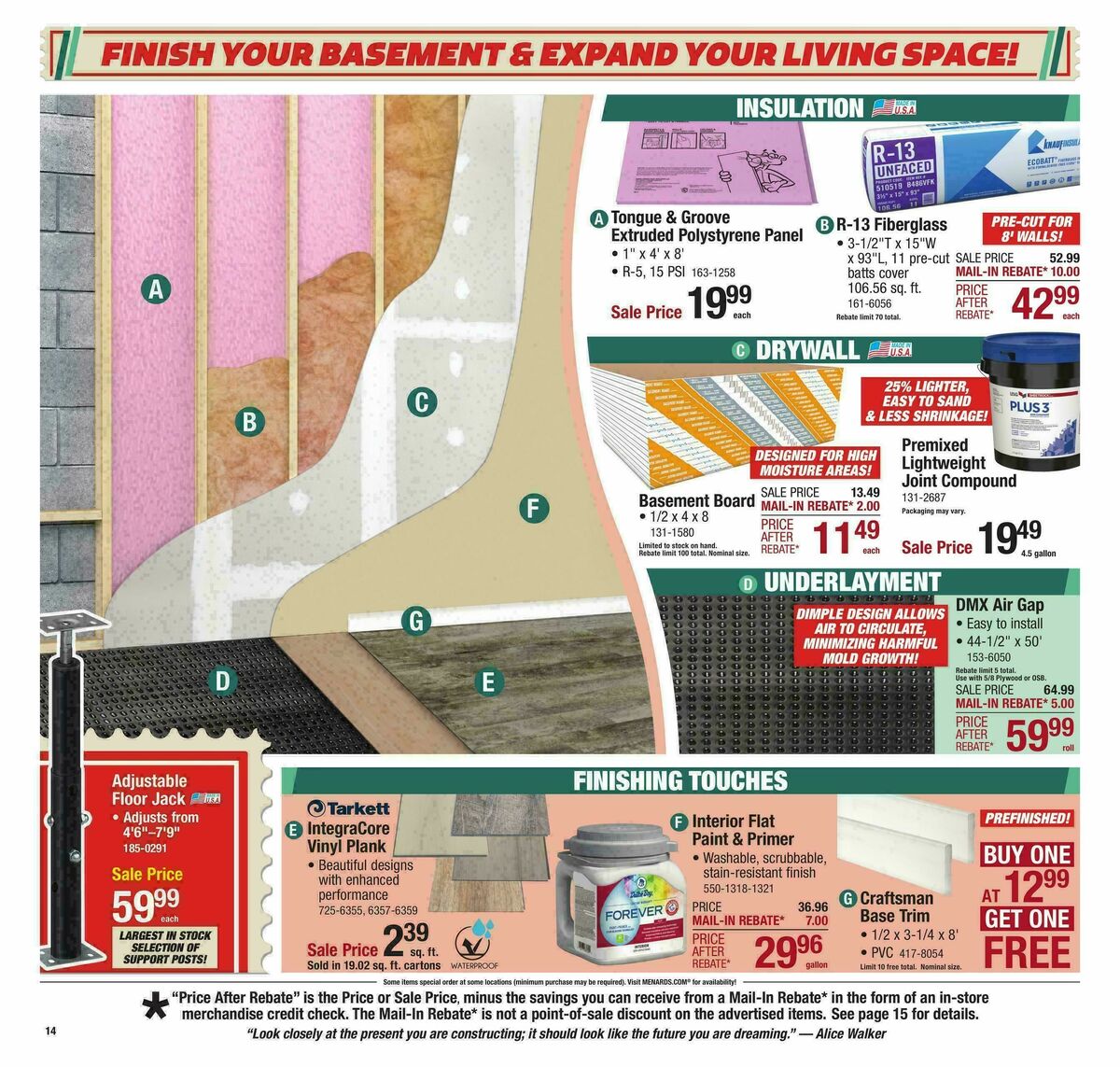 Menards Last Minute Christmas Gifts & Projects Sale Weekly Ad from December 17