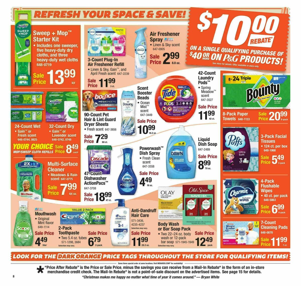 Menards Last Minute Christmas Gifts & Projects Sale Weekly Ad from December 17
