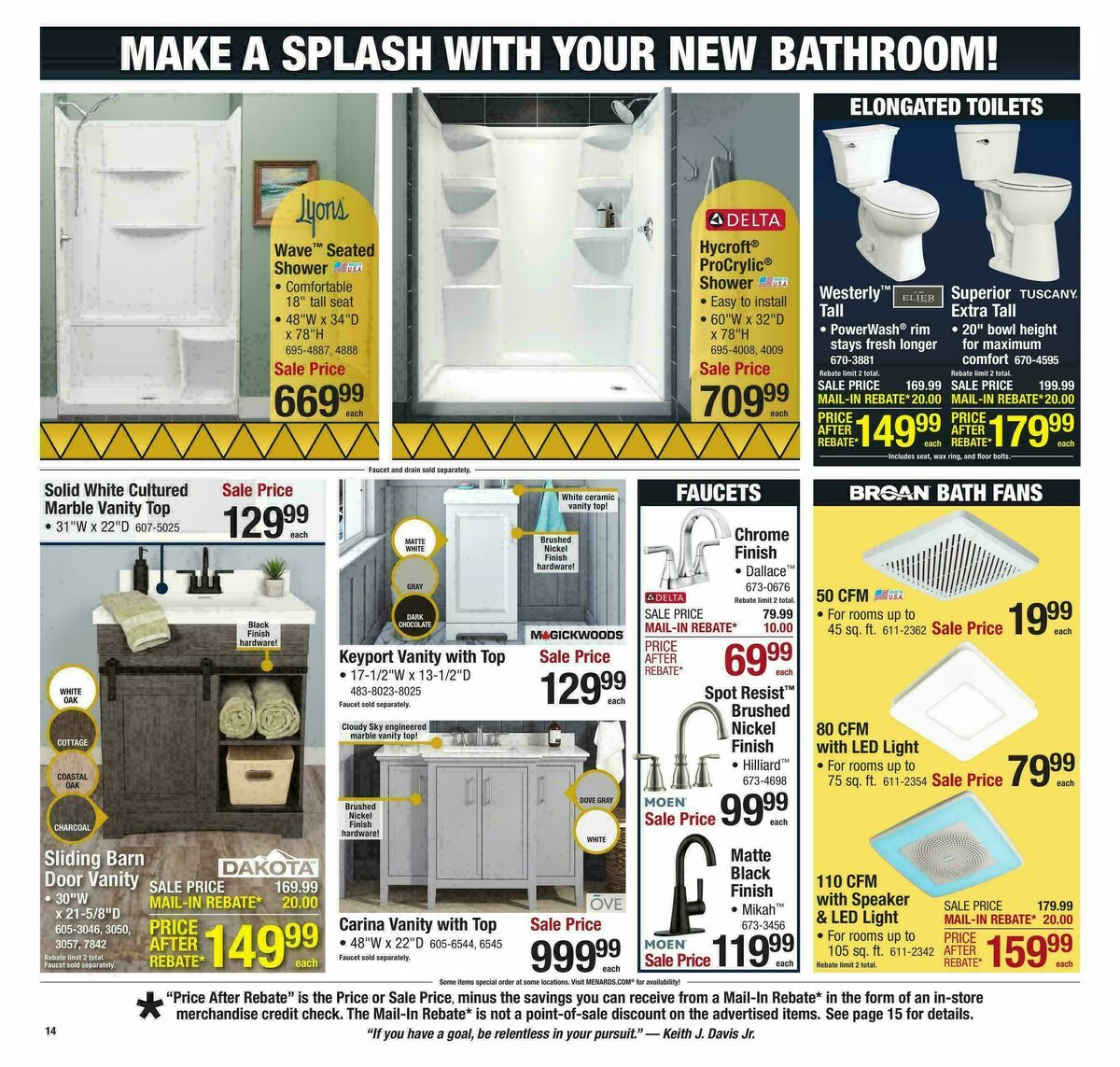 Menards Weekly Ad from December 31