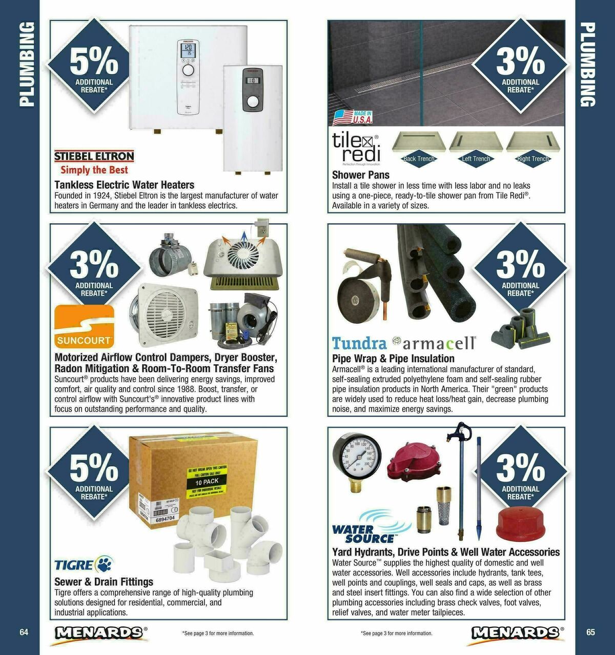 Menards Contractor Card Brochure Weekly Ad from January 1