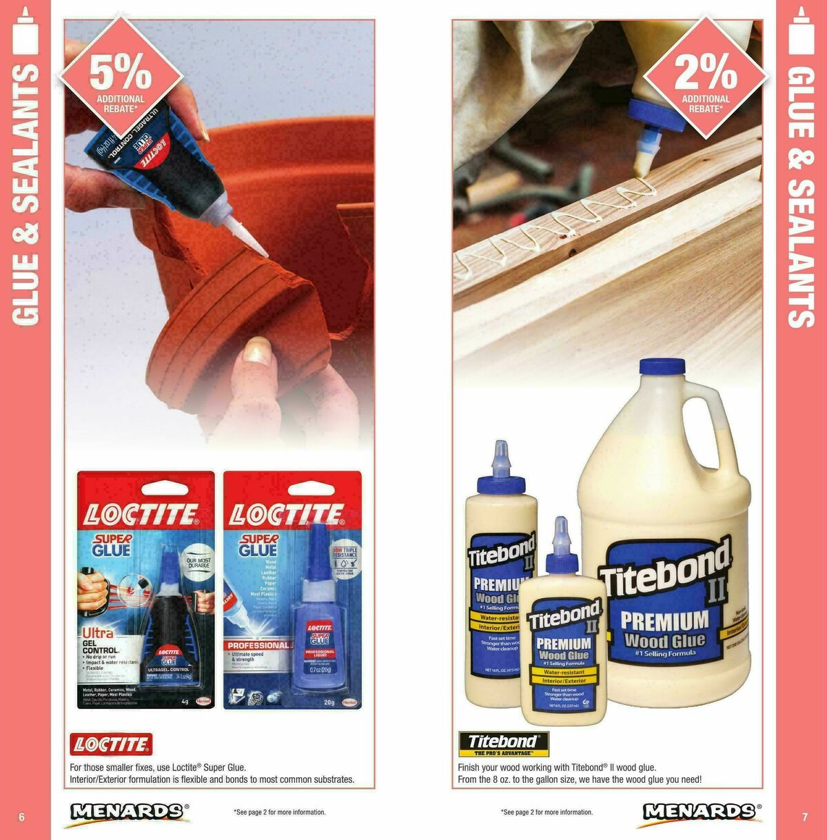 Menards Big Card Rebate Brochure Weekly Ad from January 1