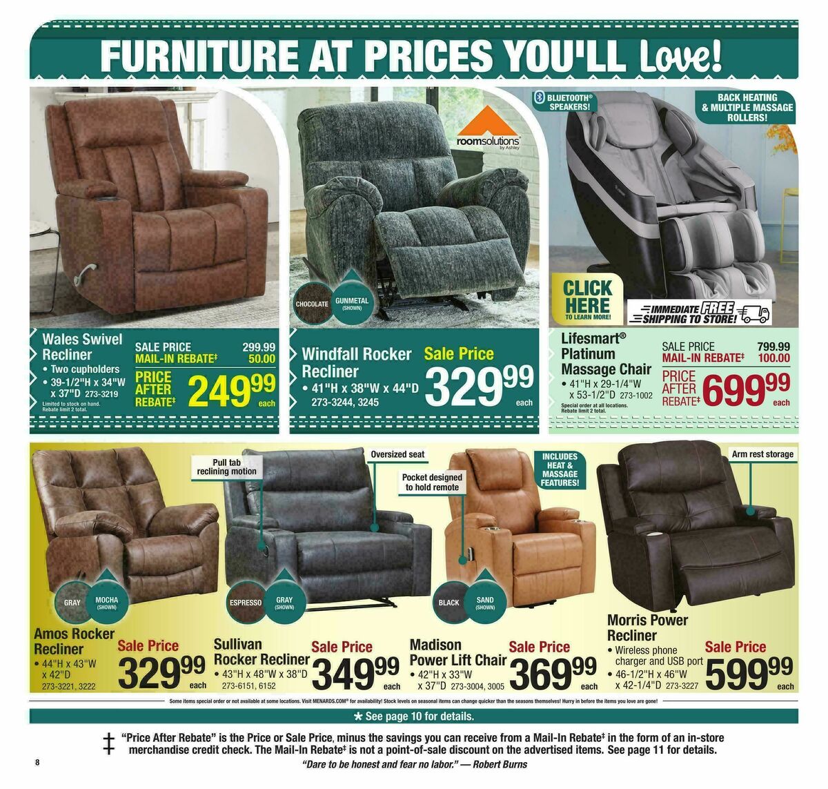 Menards Big Buys, Big Savings Sale Weekly Ad from January 14