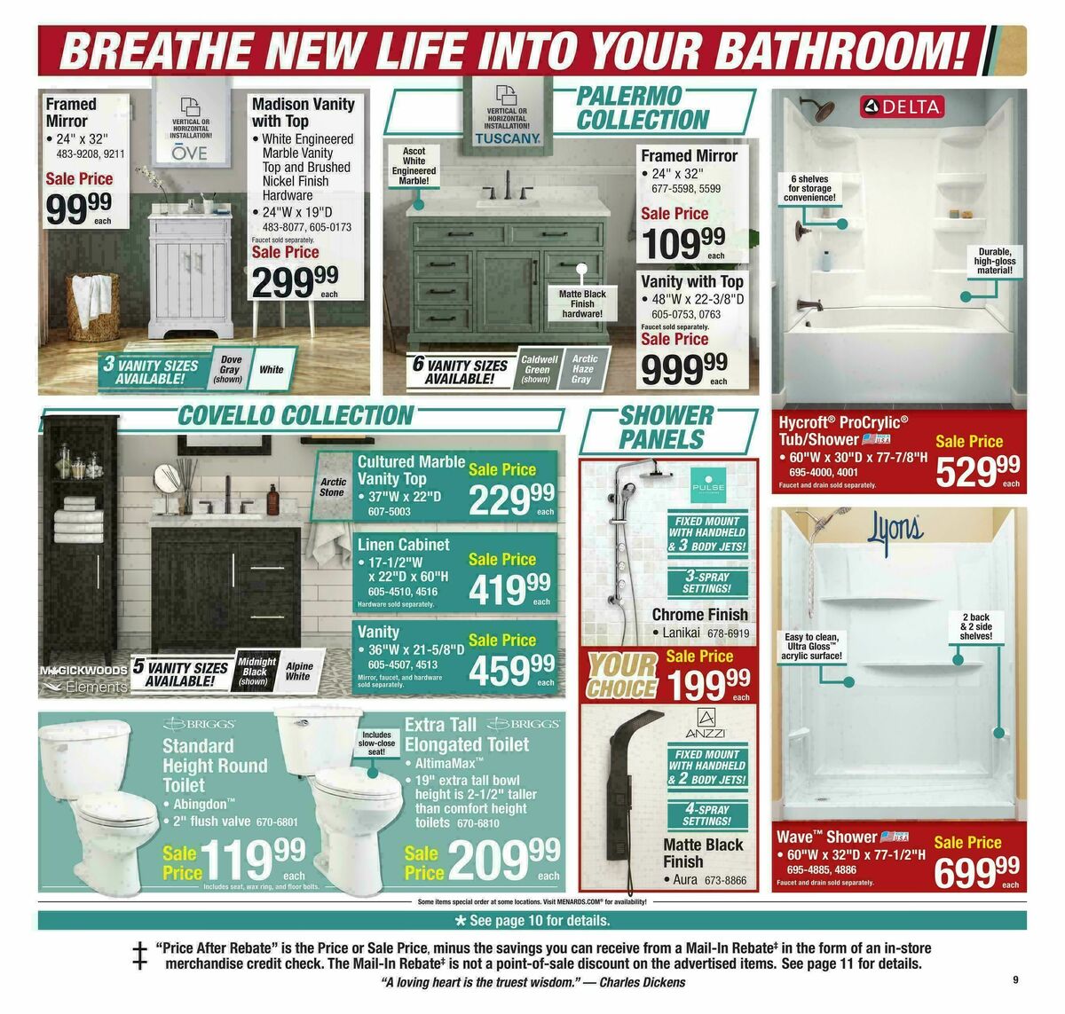 Menards Big Buys, Big Savings Sale Weekly Ad from January 14