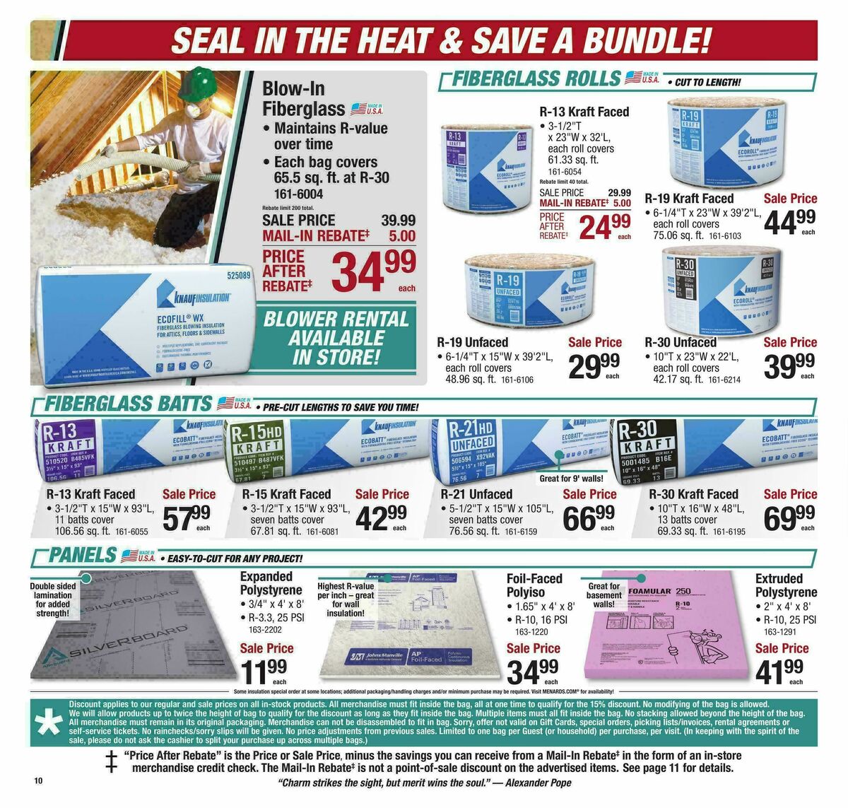 Menards Big Buys, Big Savings Sale Weekly Ad from January 14
