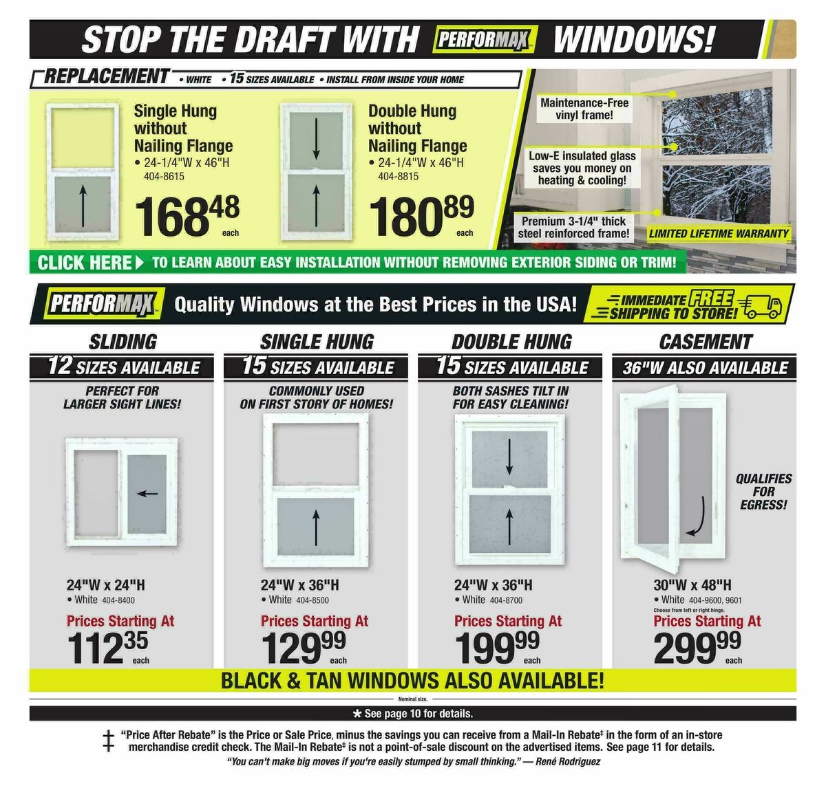 Menards Big Buys, Big Savings Sale Weekly Ad from January 14