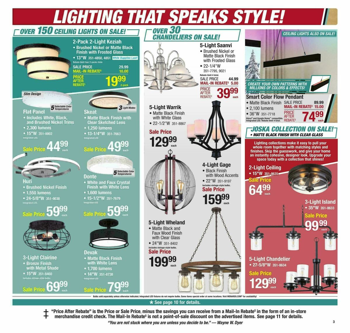 Menards Big Buys, Big Savings Sale Weekly Ad from January 14