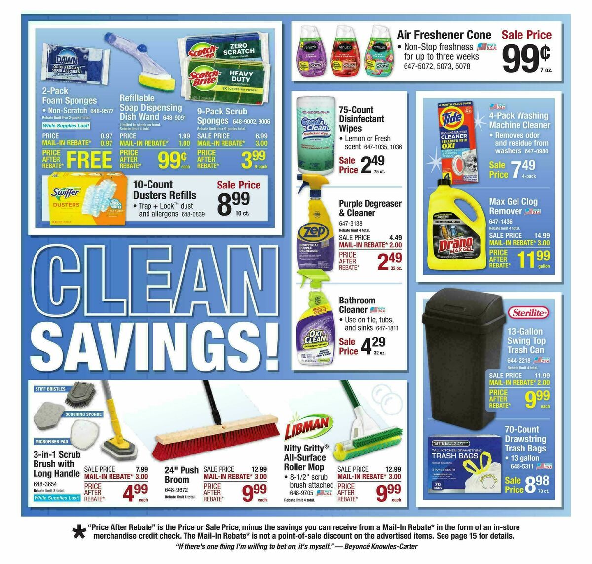 Menards Project Days Sale Weekly Ad from January 25