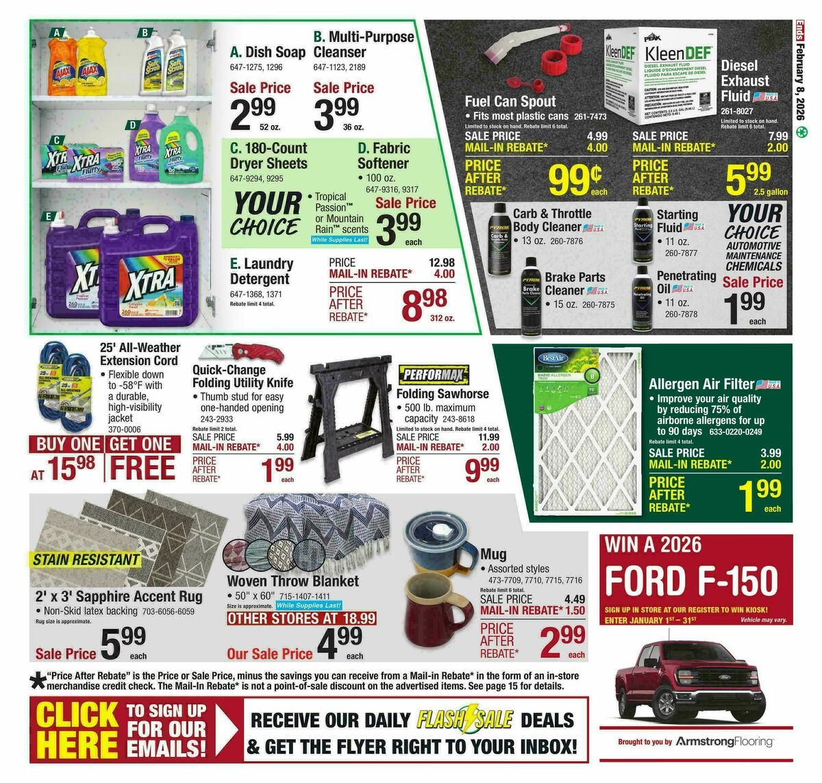 Menards Project Days Sale Weekly Ad from January 25