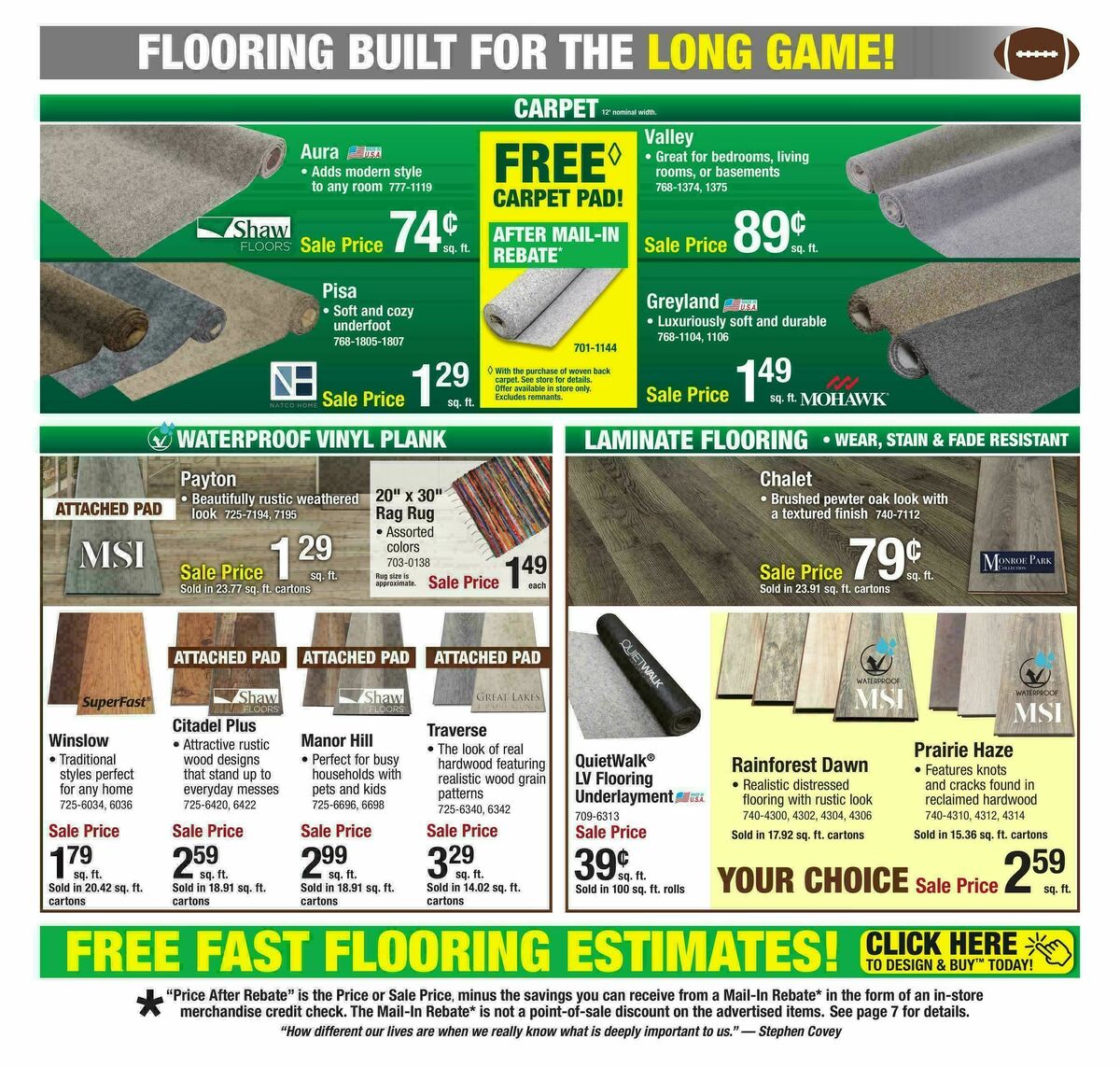 Menards Weekly Ad from January 28