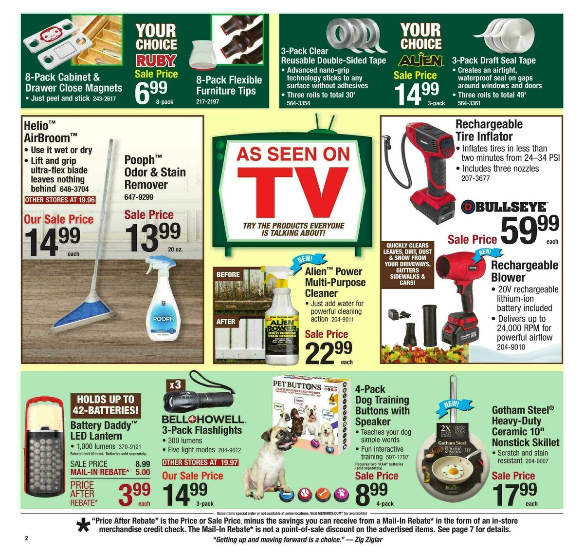 Menards Weekly Ad from January 28