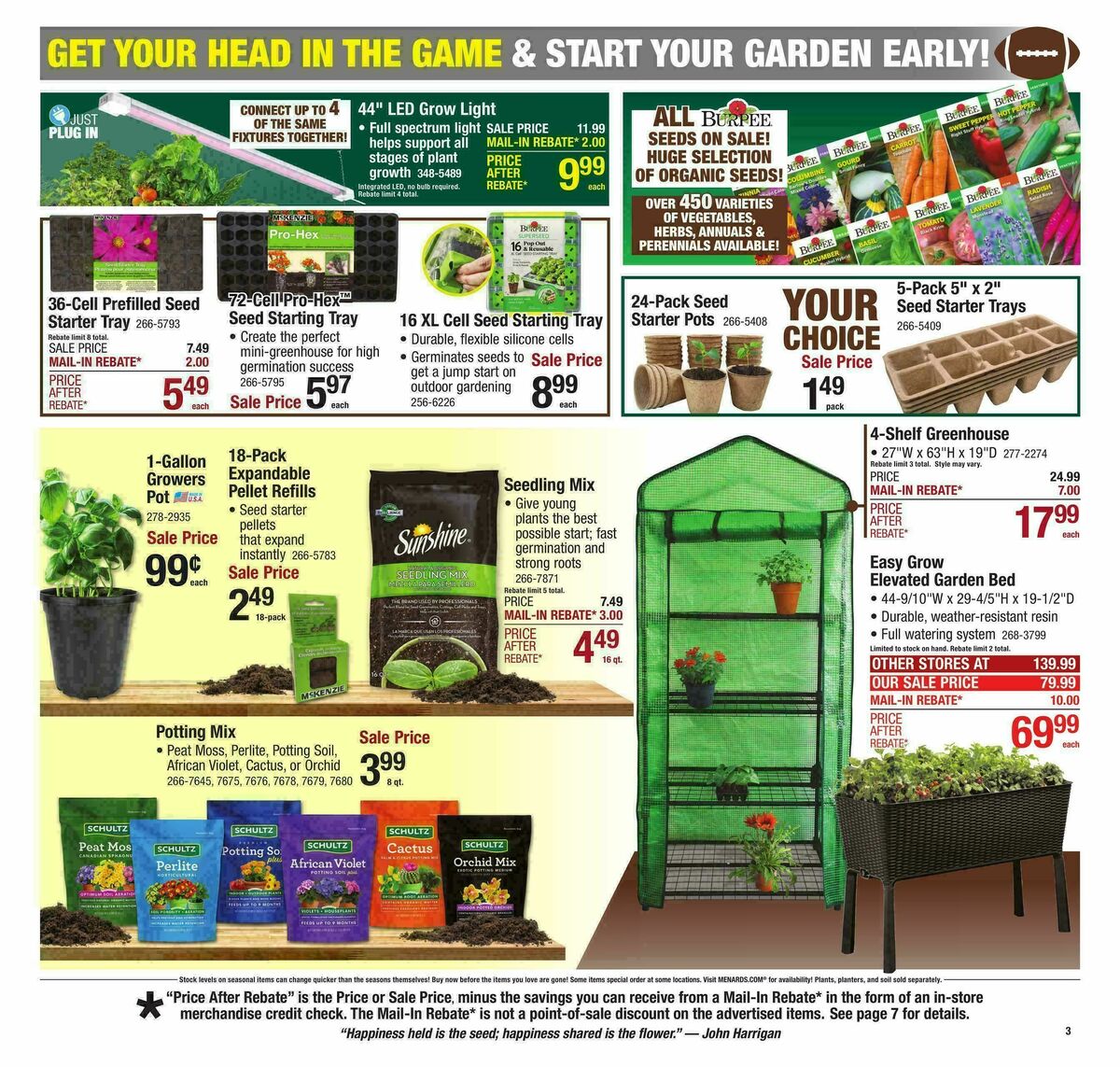 Menards Weekly Ad from January 28