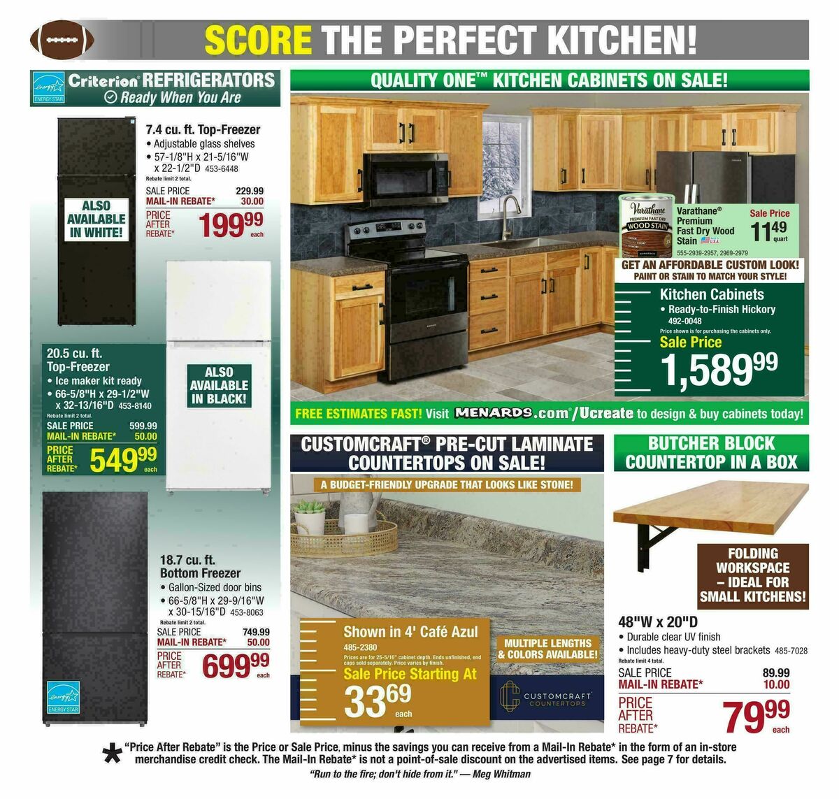 Menards Weekly Ad from January 28
