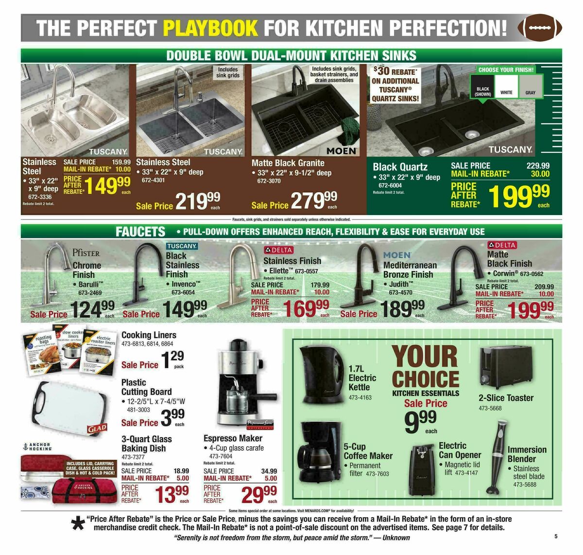 Menards Weekly Ad from January 28