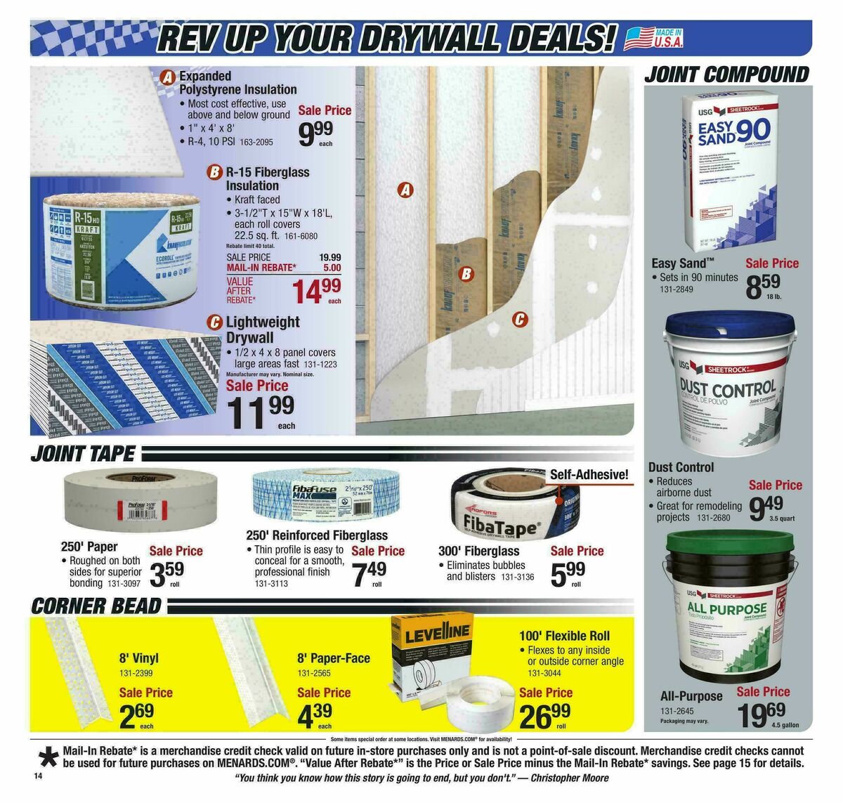 Menards Weekly Ad from February 4