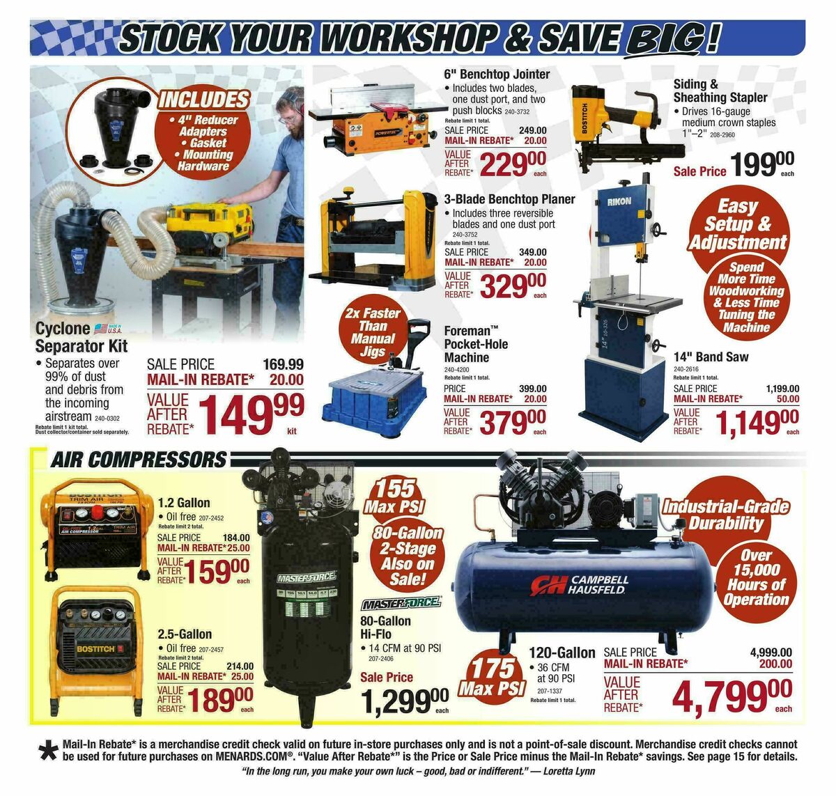 Menards Weekly Ad from February 4