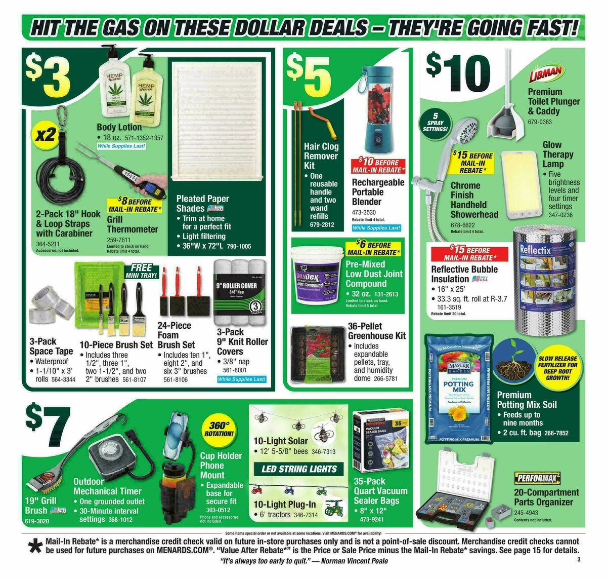 Menards Weekly Ad from February 4
