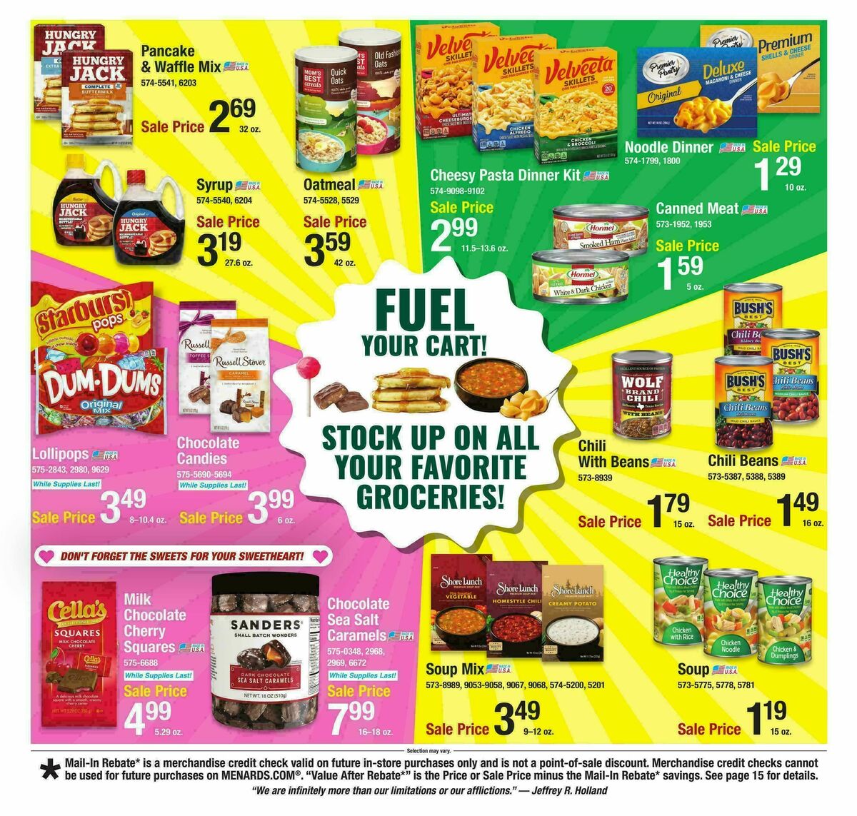 Menards Weekly Ad from February 4