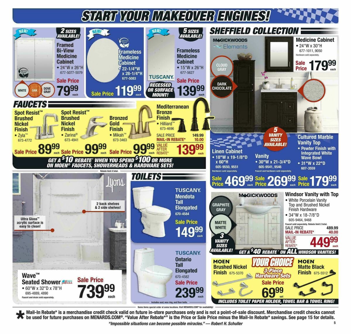 Menards Weekly Ad from February 4