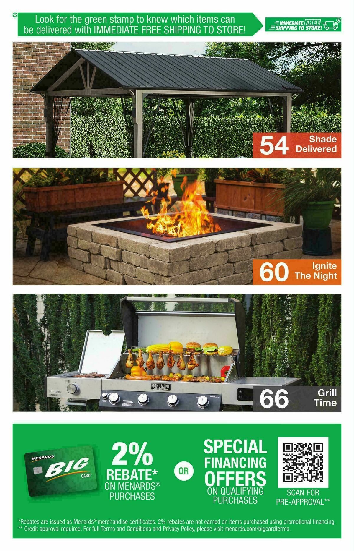 Menards Outdoor Living Catalog Weekly Ad from February 4