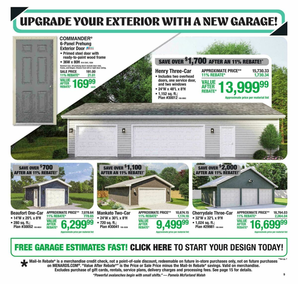 Menards Weekly Ad from February 15