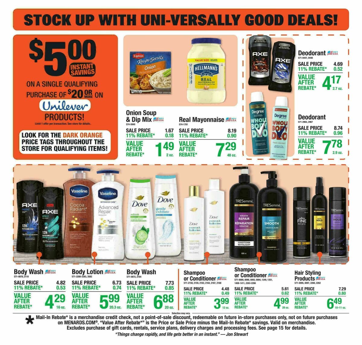 Menards Weekly Ad from February 15