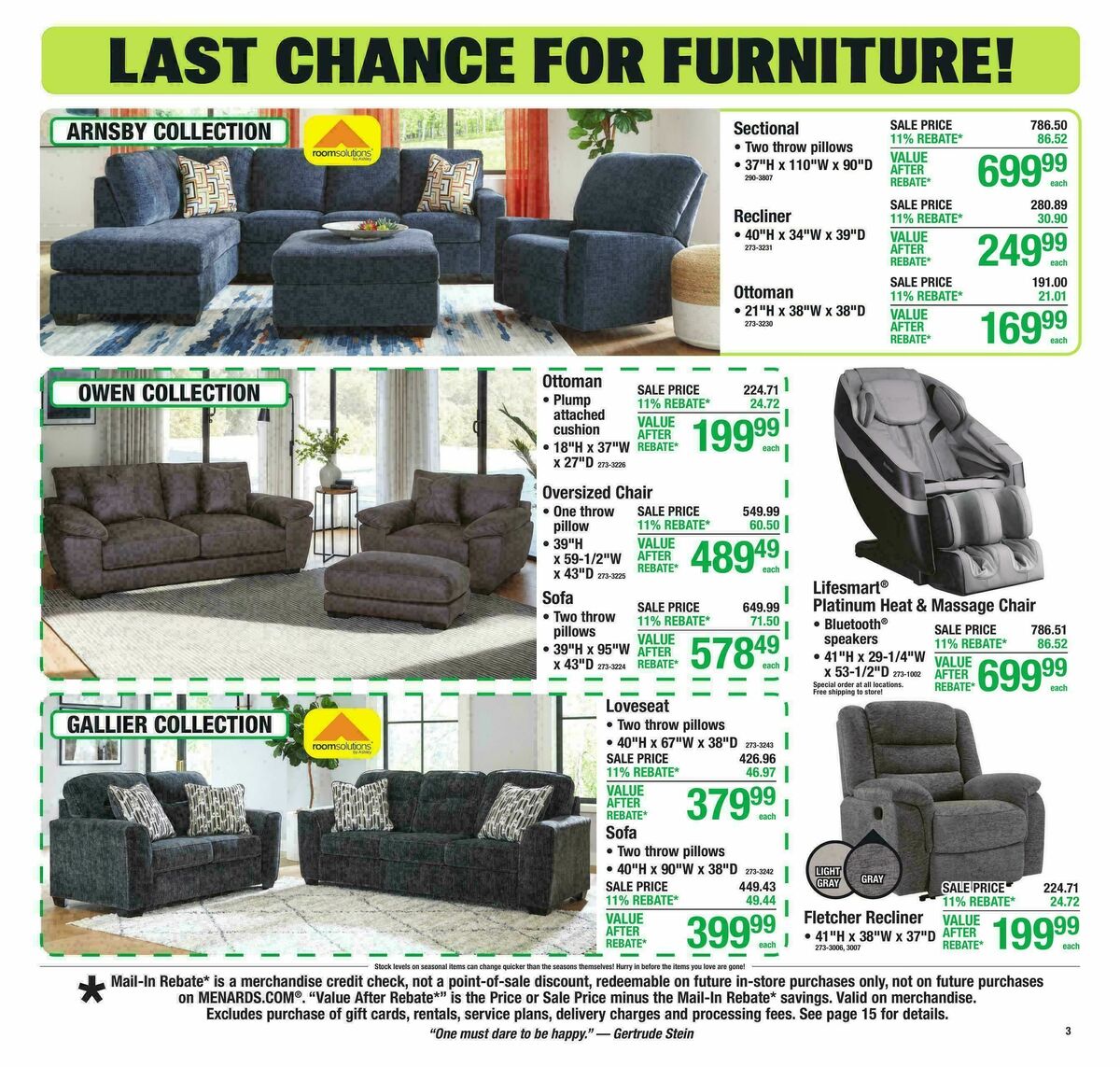 Menards Weekly Ad from February 15