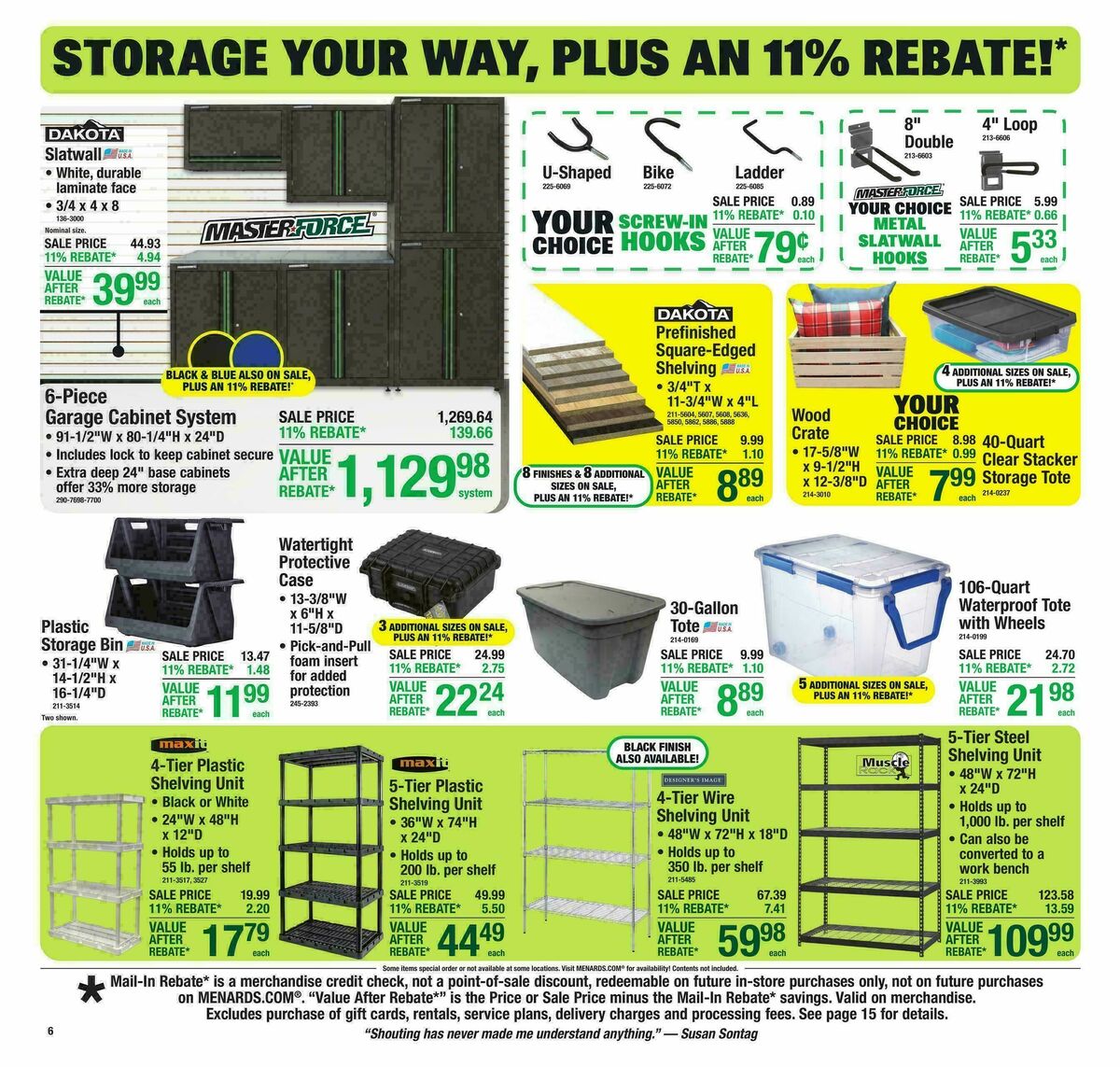 Menards Weekly Ad from February 15