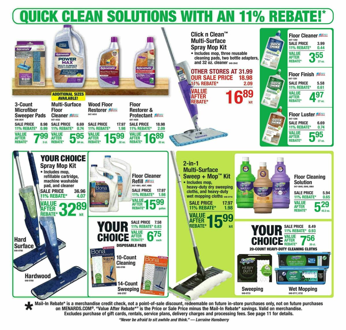 Menards Weekly Ad from February 25