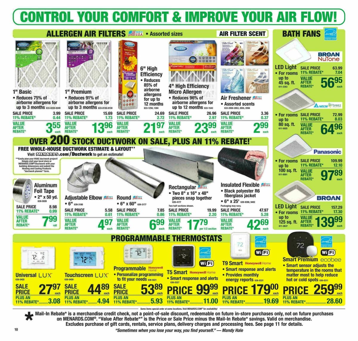 Menards Weekly Ad from February 25