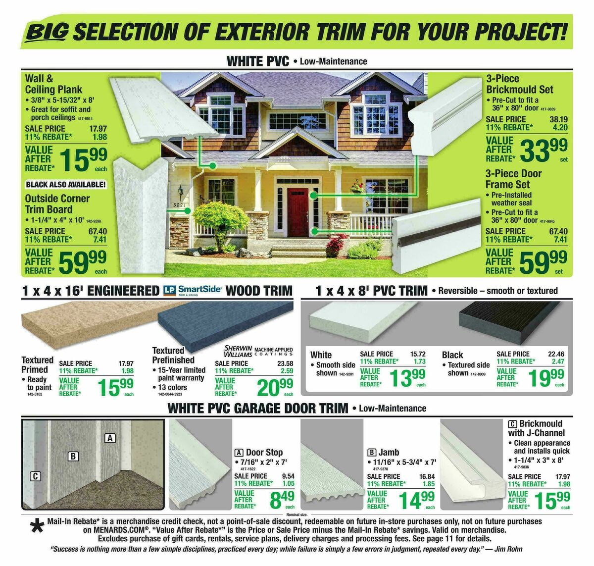 Menards Weekly Ad from March 4