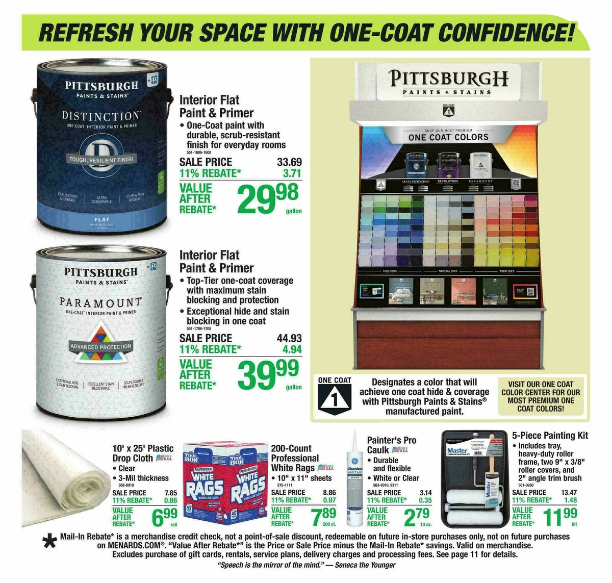 Menards Weekly Ad from March 4
