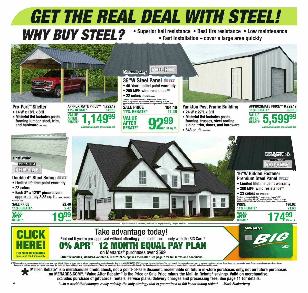 Menards Weekly Ad from March 4