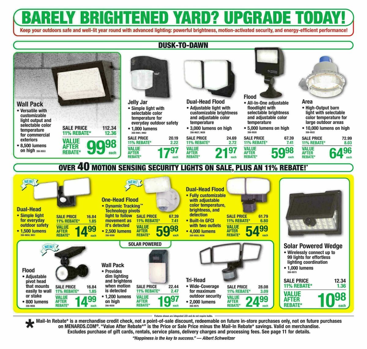 Menards Weekly Ad from March 18
