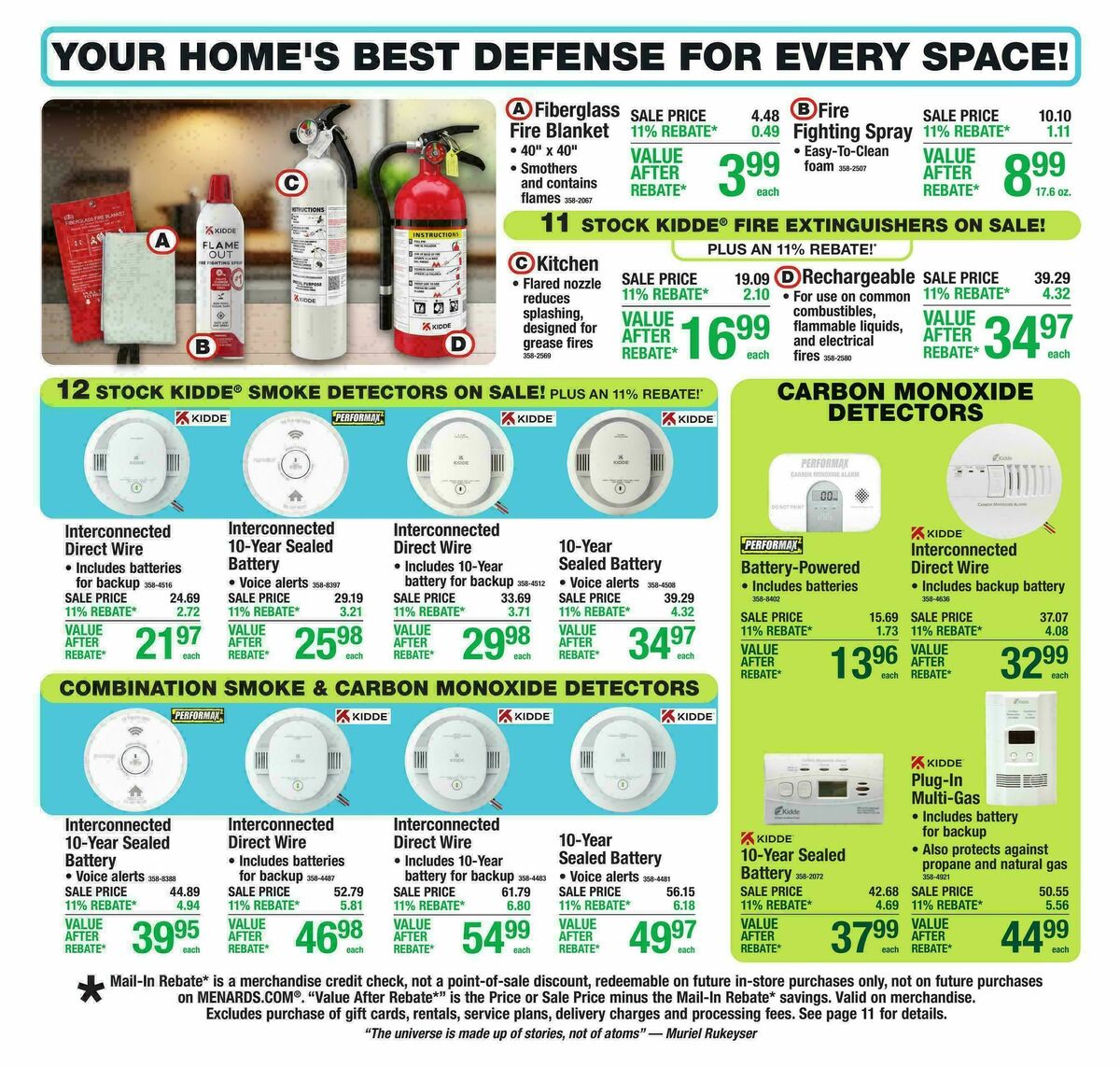 Menards Weekly Ad from March 25