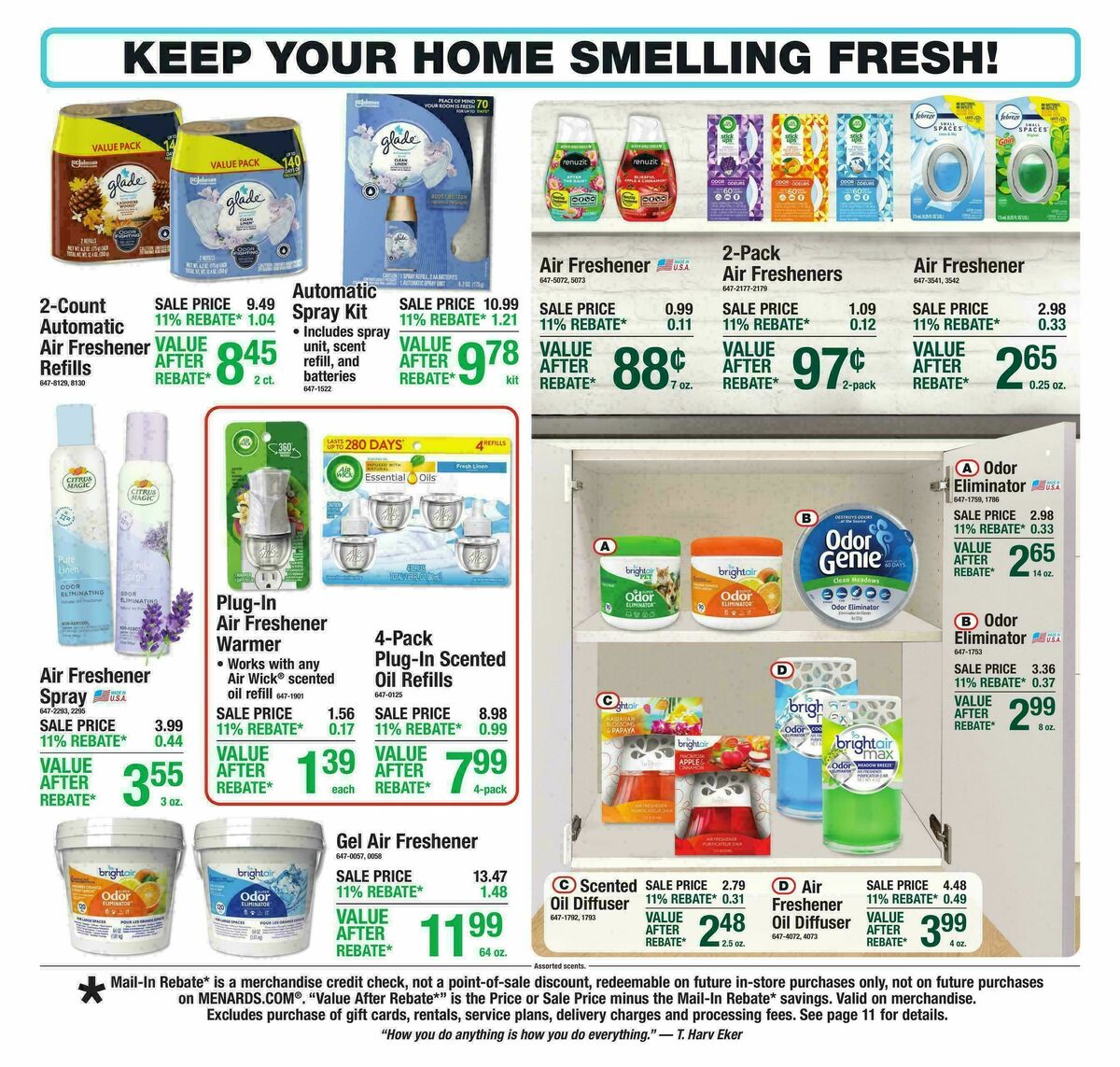Menards Weekly Ad from March 25