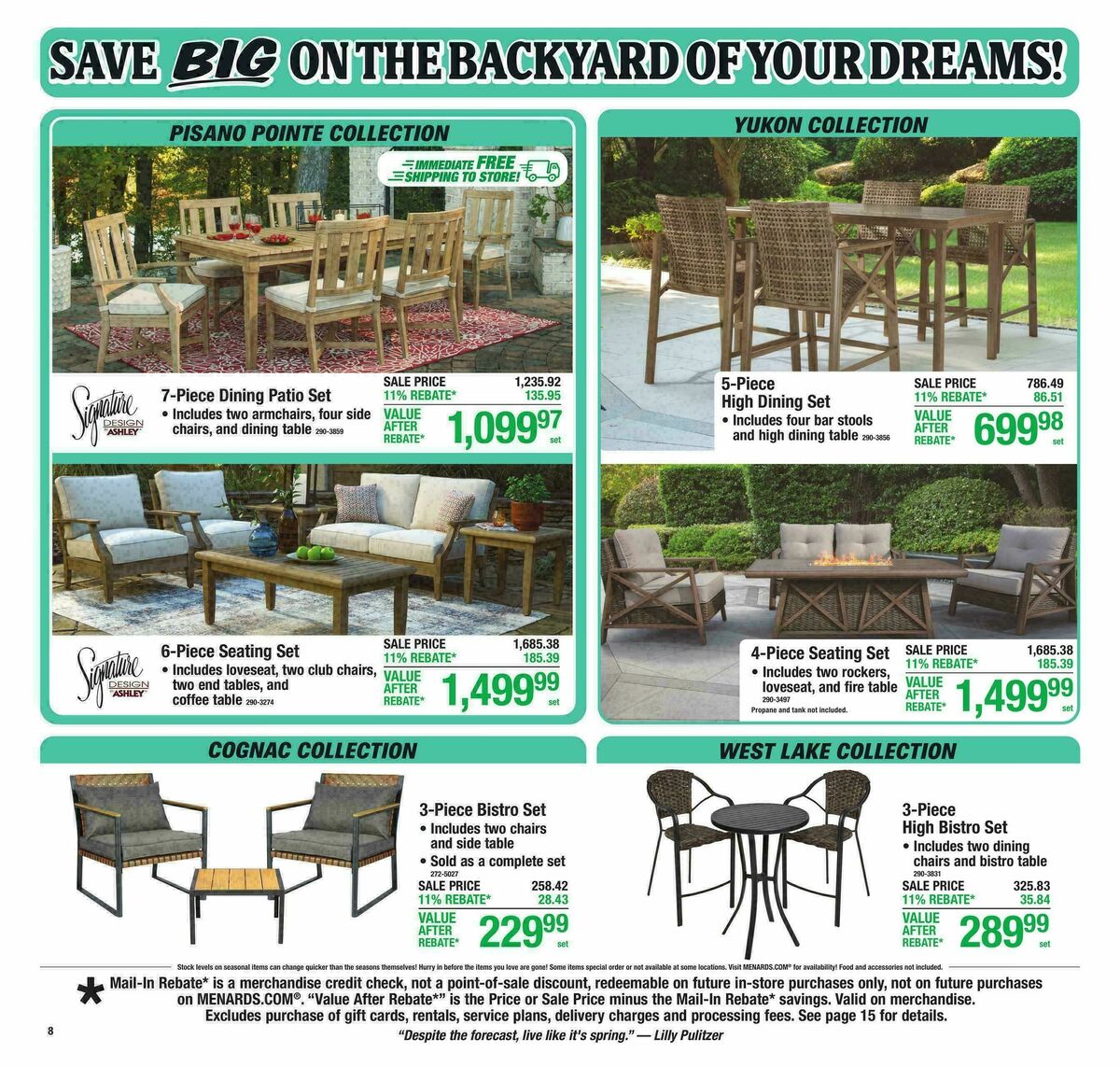 Menards Weekly Ad from April 1