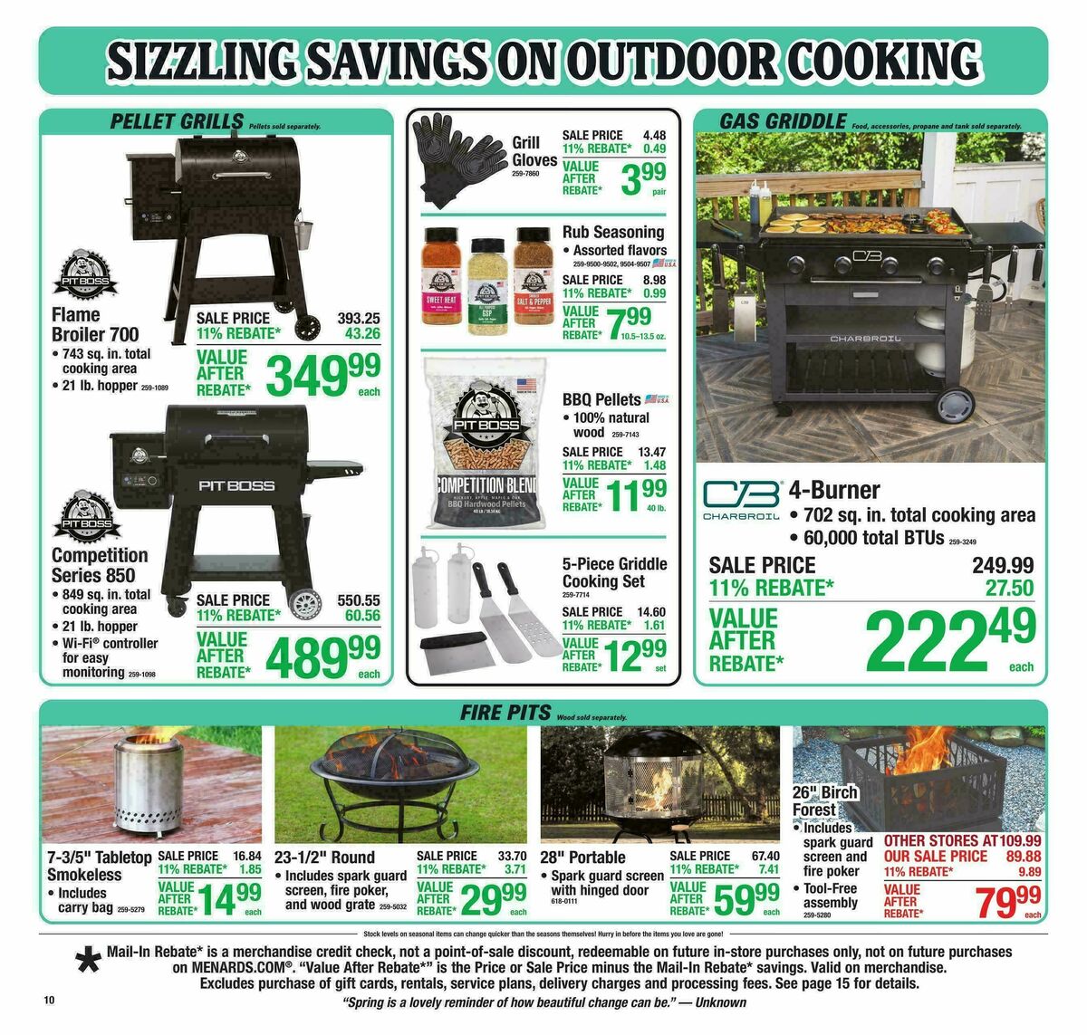 Menards Weekly Ad from April 1