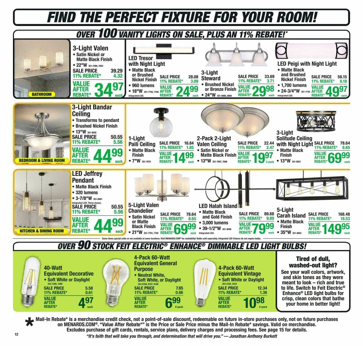 Menards Weekly Ad from April 1