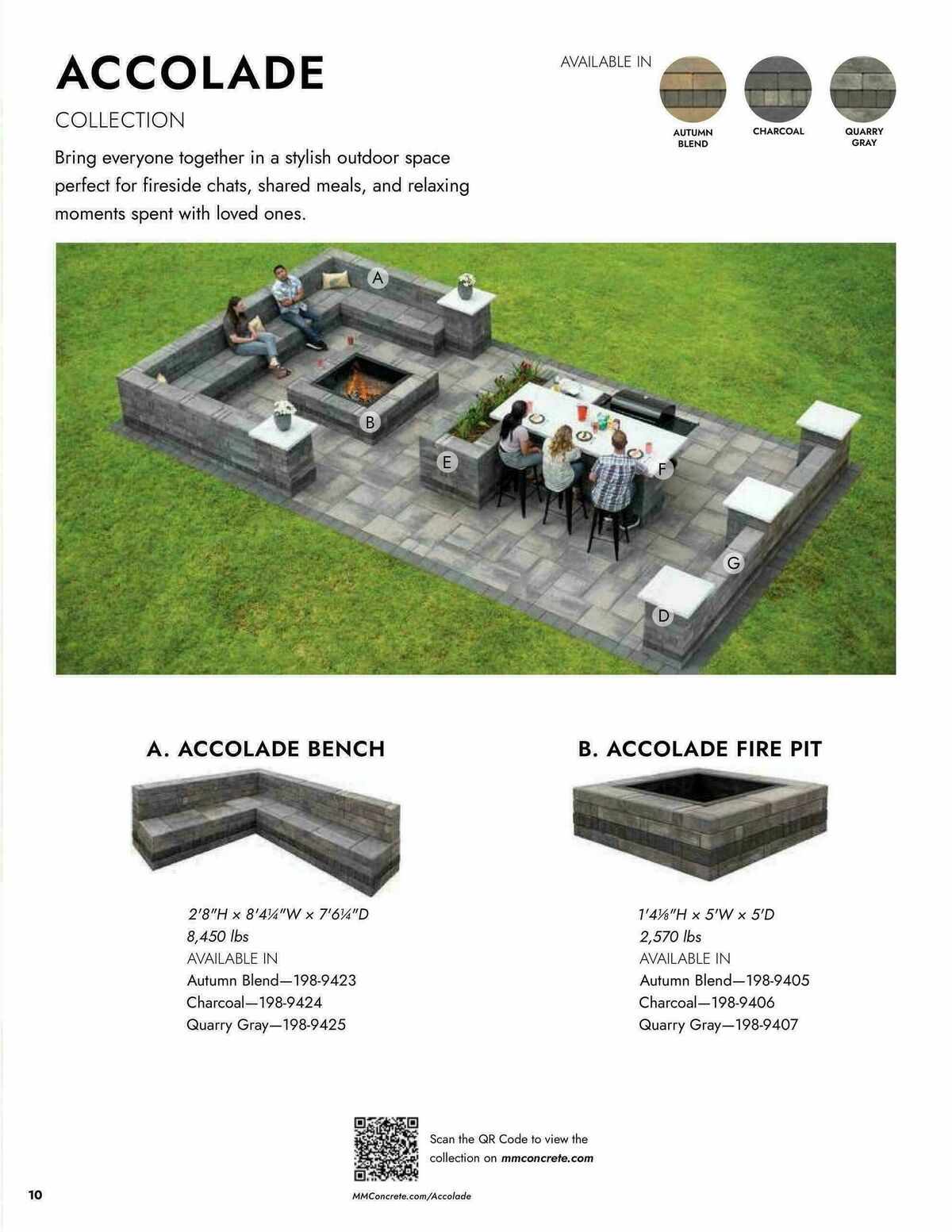 Menards Outdoor Living Block Catalog Weekly Ad from April 2