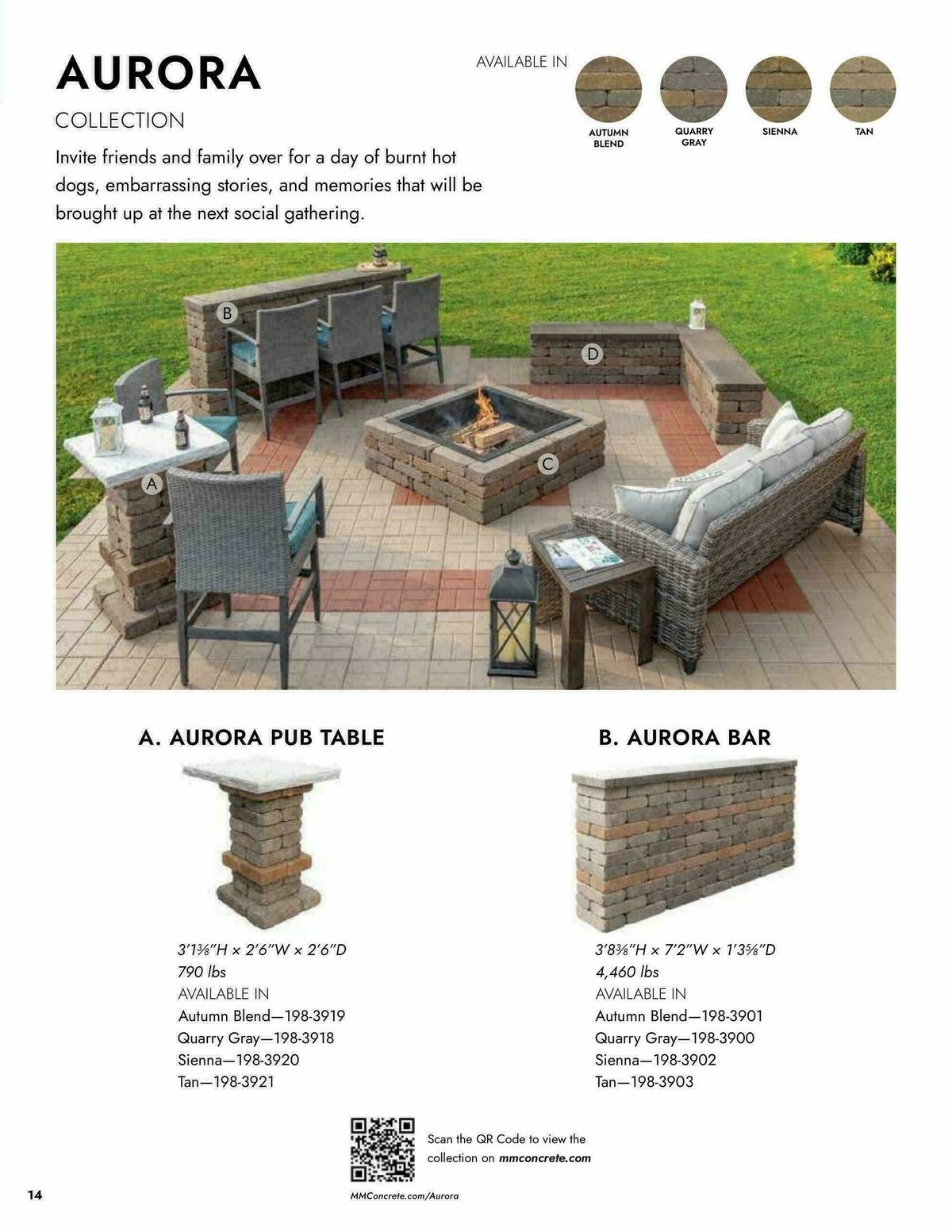 Menards Outdoor Living Block Catalog Weekly Ad from April 2