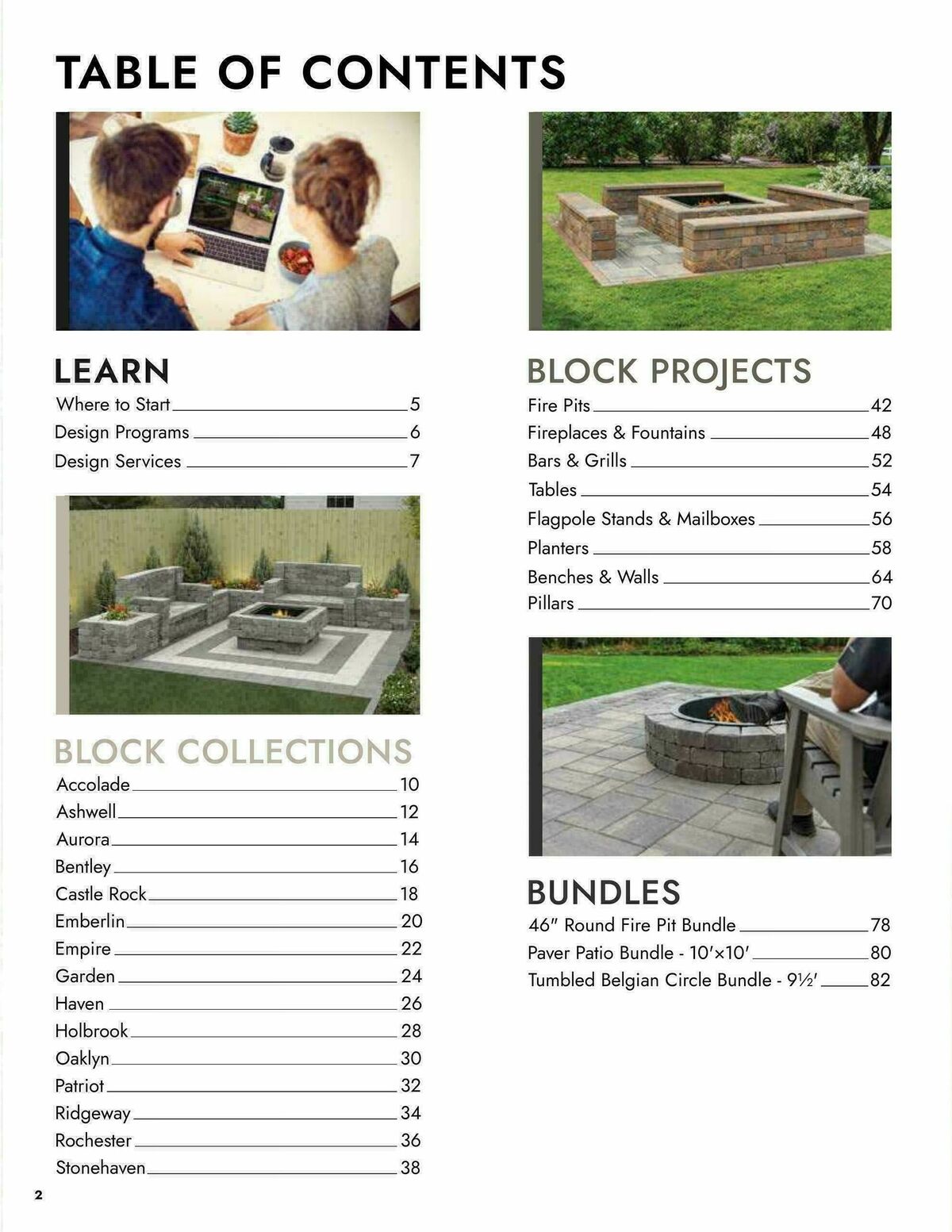 Menards Outdoor Living Block Catalog Weekly Ad from April 2