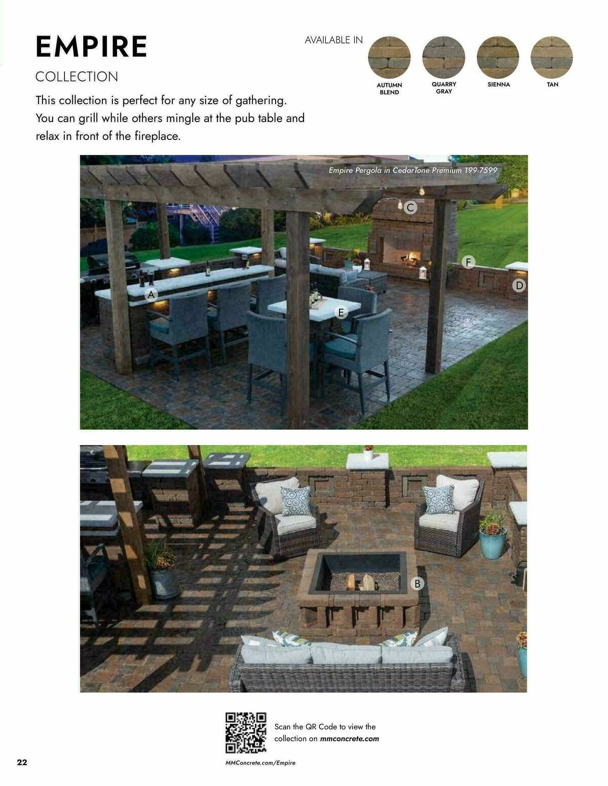 Menards Outdoor Living Block Catalog Weekly Ad from April 2