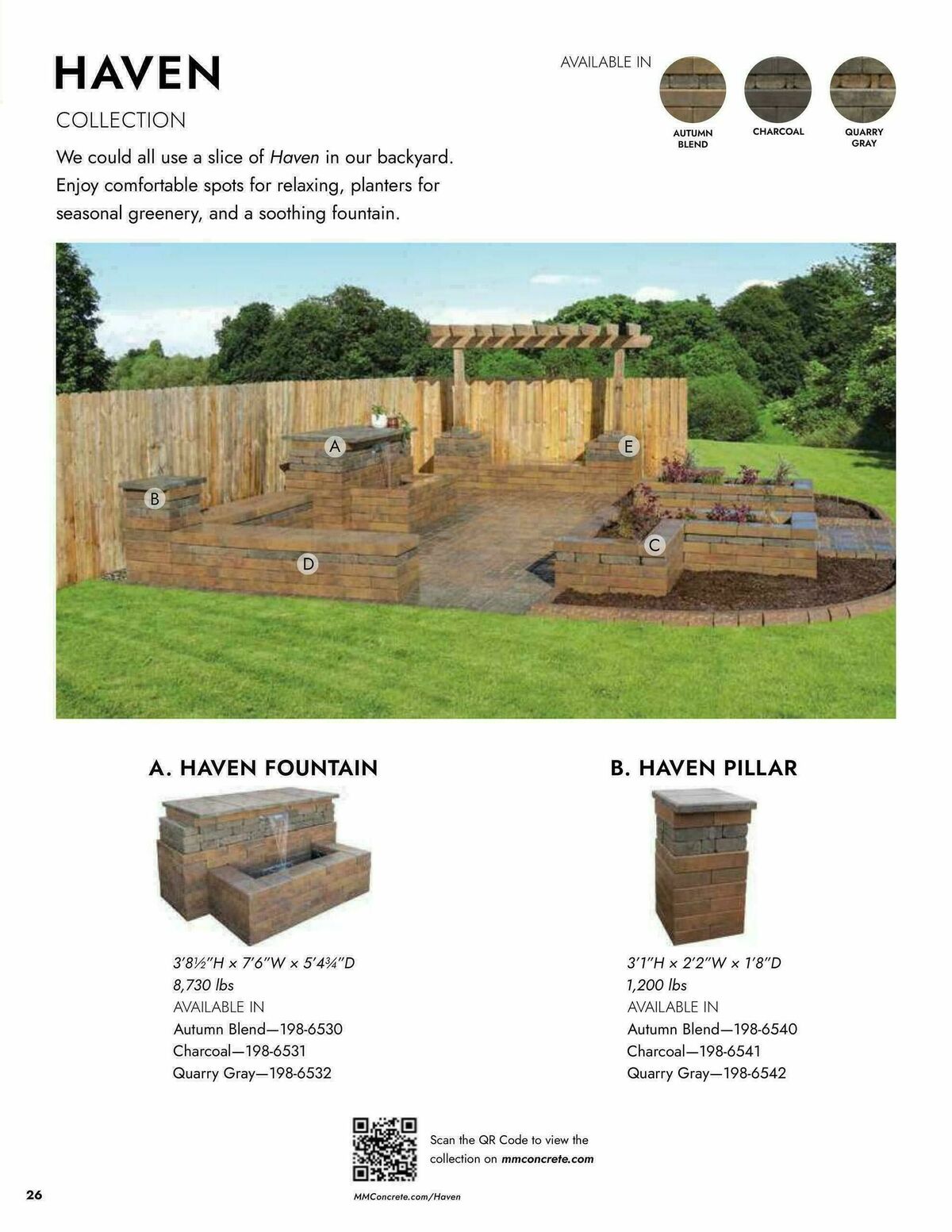 Menards Outdoor Living Block Catalog Weekly Ad from April 2