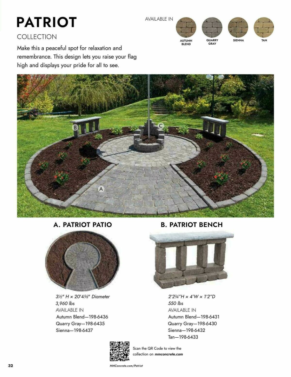 Menards Outdoor Living Block Catalog Weekly Ad from April 2