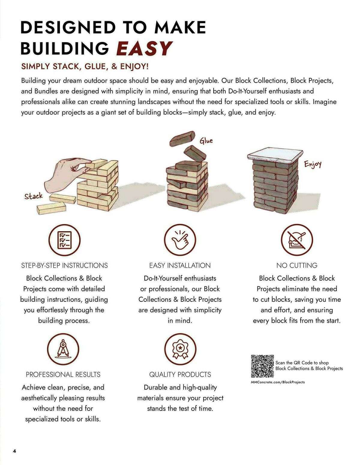 Menards Outdoor Living Block Catalog Weekly Ad from April 2