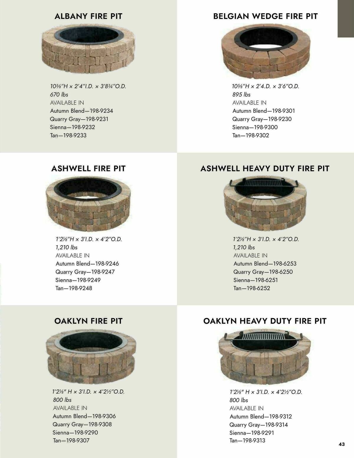 Menards Outdoor Living Block Catalog Weekly Ad from April 2